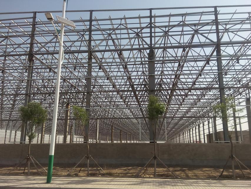 溧阳汽车工业厂房网架