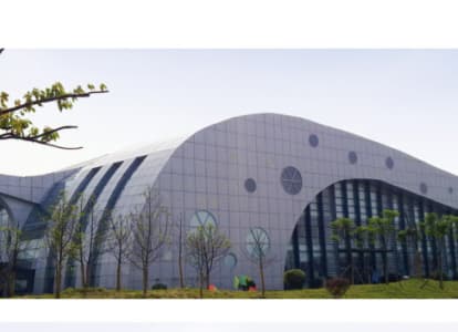 溧阳会议中心外景网架工程